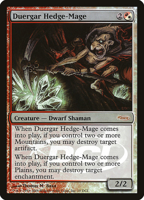 Duergar Hedge-Mage (PDCI) (Foil) (#19)