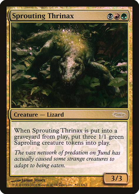 Sprouting Thrinax (PDCI) (Foil) (#21)
