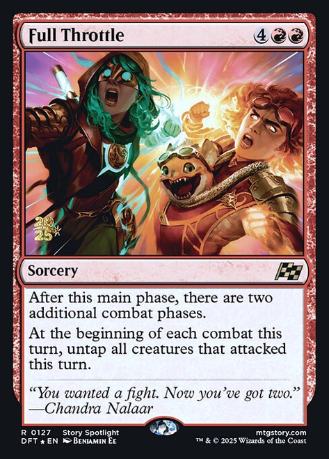 Full Throttle (PDFT) (Foil) (#127s)