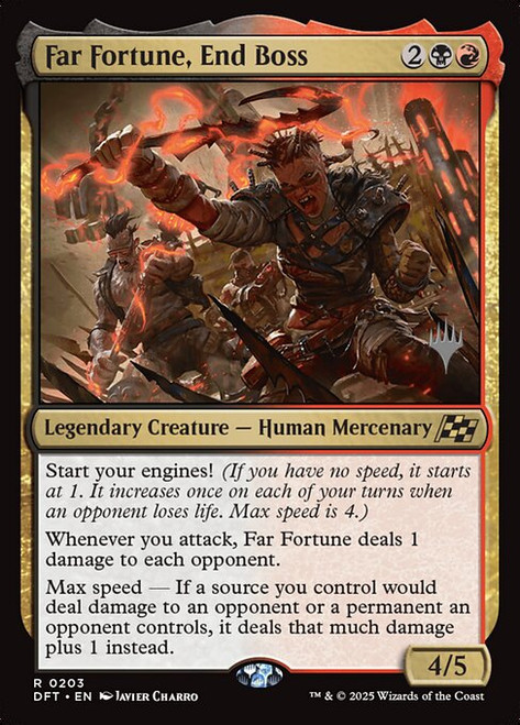 Far Fortune, End Boss (PDFT) (#203p)