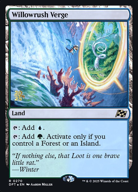 Willowrush Verge (PDFT) (Foil) (#270s)