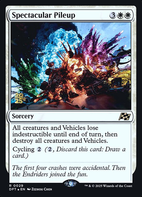 Spectacular Pileup (PDFT) (Foil) (#29s)