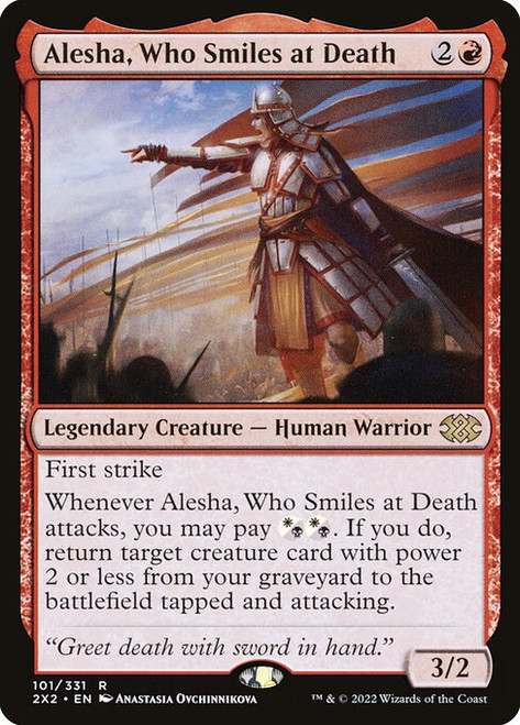Alesha, Who Smiles at Death (2X2) (Foil) (#101)