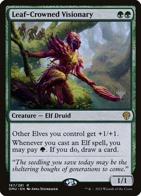 Leaf-Crowned Visionary (PDMU) (Foil) (#167p)