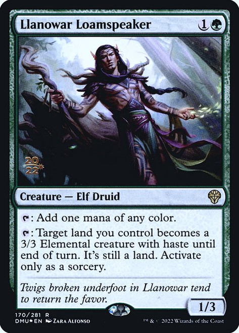 Llanowar Loamspeaker (PDMU) (Foil) (#170s)