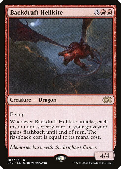 Backdraft Hellkite (2X2) (Foil) (#103)