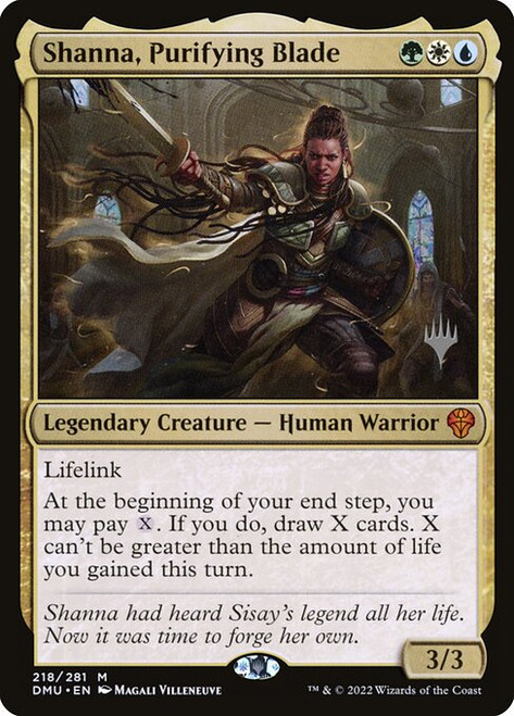 Shanna, Purifying Blade (PDMU) (Foil) (#218p)