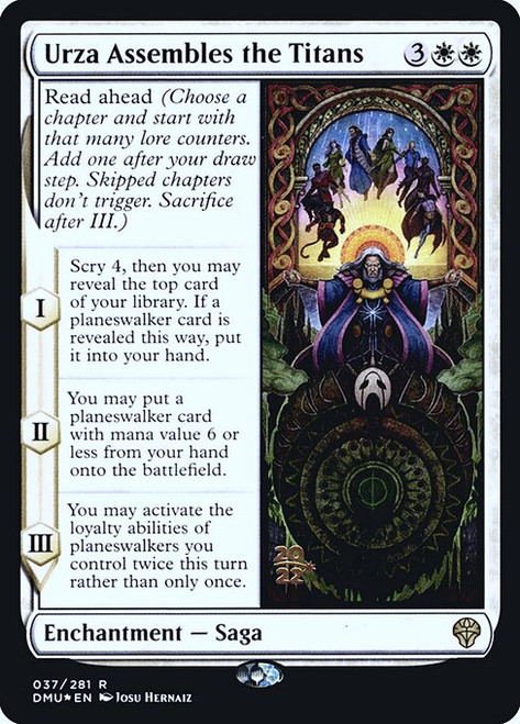 Urza Assembles the Titans (PDMU) (Foil) (#37s)