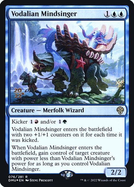 Vodalian Mindsinger (PDMU) (Foil) (#76s)