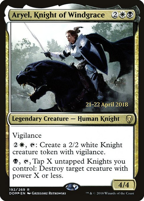 Aryel, Knight of Windgrace (PDOM) (Foil) (#192s)