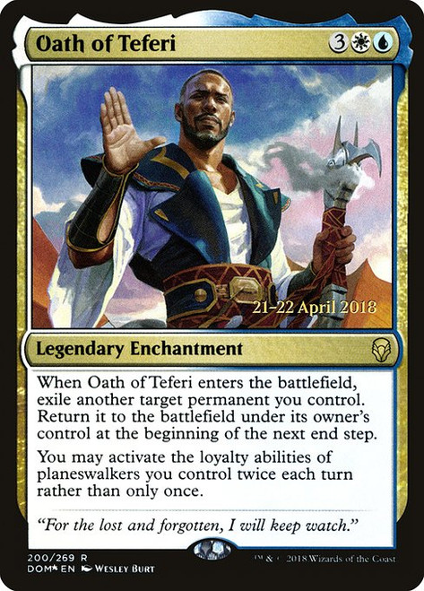 Oath of Teferi (PDOM) (Foil) (#200s)