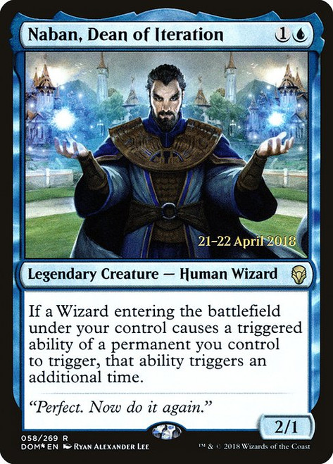 Naban, Dean of Iteration (PDOM) (Foil) (#58s)