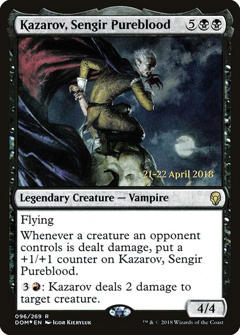 Kazarov, Sengir Pureblood (PDOM) (Foil) (#96s)