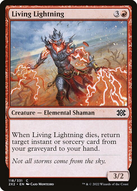 Living Lightning (2X2) (Foil) (#118)