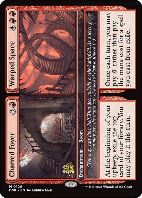 Charred Foyer // Warped Space (PDSK) (Foil) (#129s)
