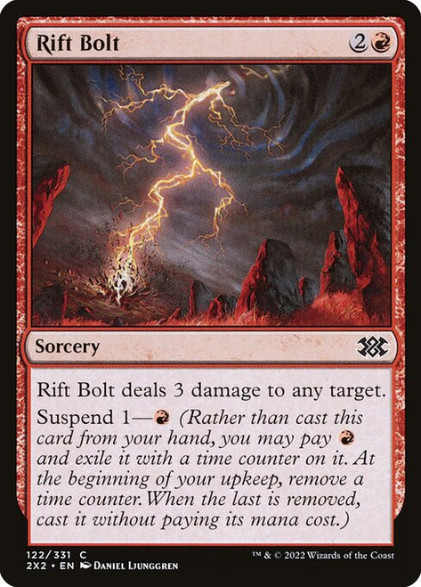 Rift Bolt (2X2) (Foil) (#122)