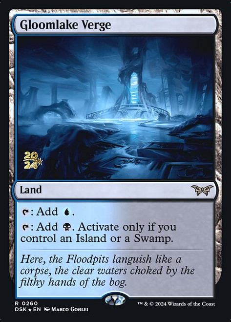 Gloomlake Verge (DSK) (Borderless) (#331) - MTG Pirulo