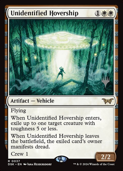 Unidentified Hovership (PDSK) (Foil) (#37p)