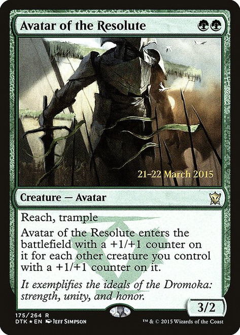 Avatar of the Resolute (PDTK) (Foil) (#175s)