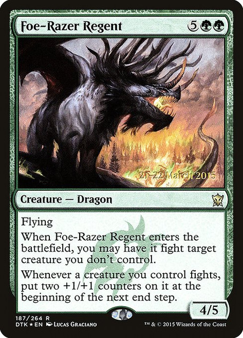 Foe-Razer Regent (PDTK) (Foil) (#187s)