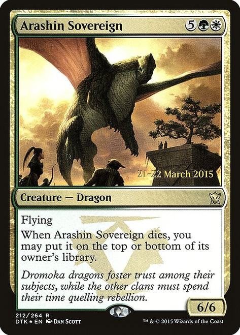 Arashin Sovereign (PDTK) (Foil) (#212s)