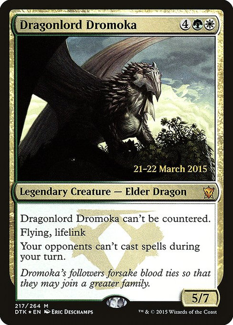 Dragonlord Dromoka (PDTK) (Foil) (#217s)