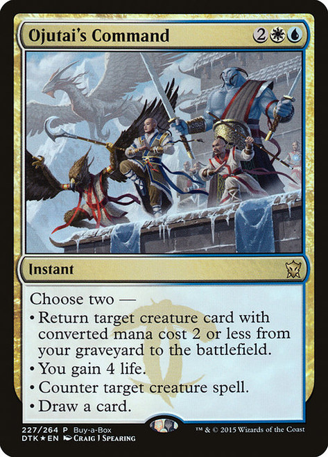 Ojutai's Command (PDTK) (Foil) (#227)