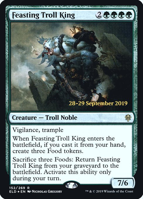 Feasting Troll King (PELD) (Foil) (#152s)