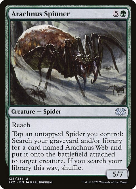 Arachnus Spinner (2X2) (Foil) (#135)
