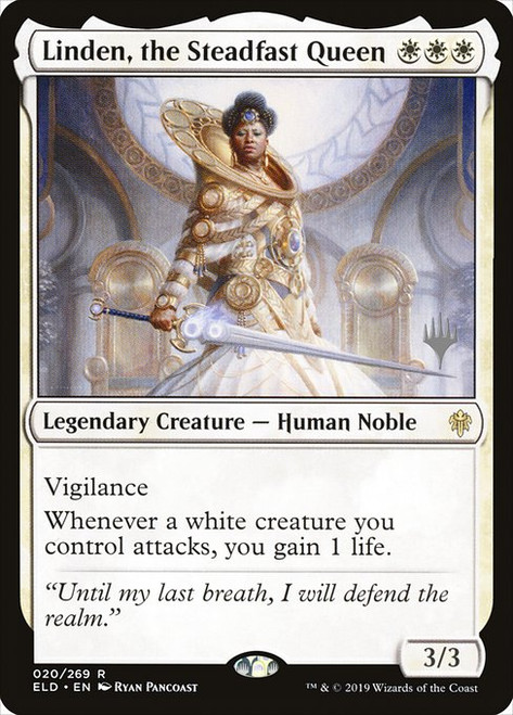 Linden, the Steadfast Queen (PELD) (Foil) (#20p)
