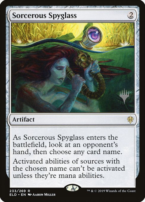 Sorcerous Spyglass (PELD) (Foil) (#233p)
