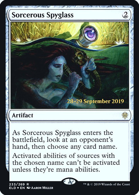 Sorcerous Spyglass (PELD) (Foil) (#233s)