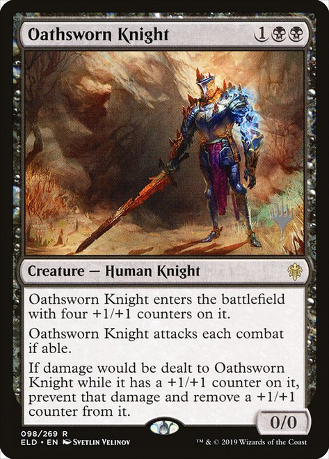 Oathsworn Knight (PELD) (Foil) (#98p)