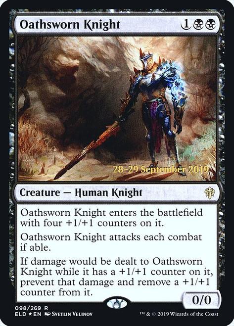 Oathsworn Knight (PELD) (Foil) (#98s)