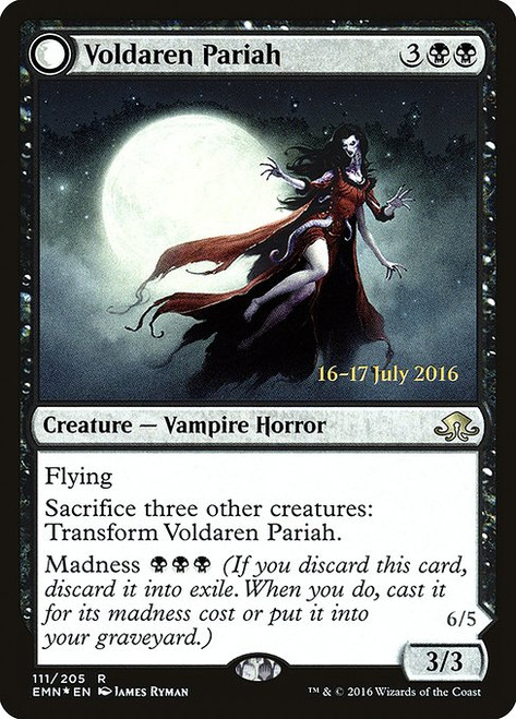 Voldaren Pariah // Abolisher of Bloodlines (PEMN) (Foil) (#111s)