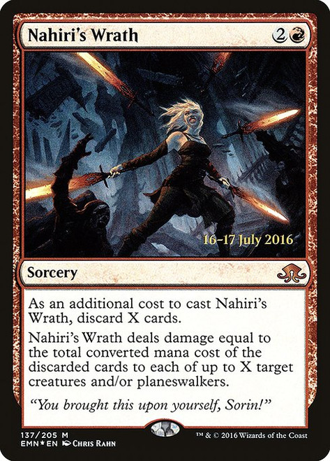 Nahiri's Wrath (PEMN) (Foil) (#137s)