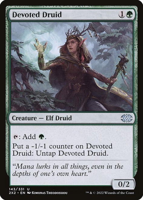 Devoted Druid (2X2) (Foil) (#143)