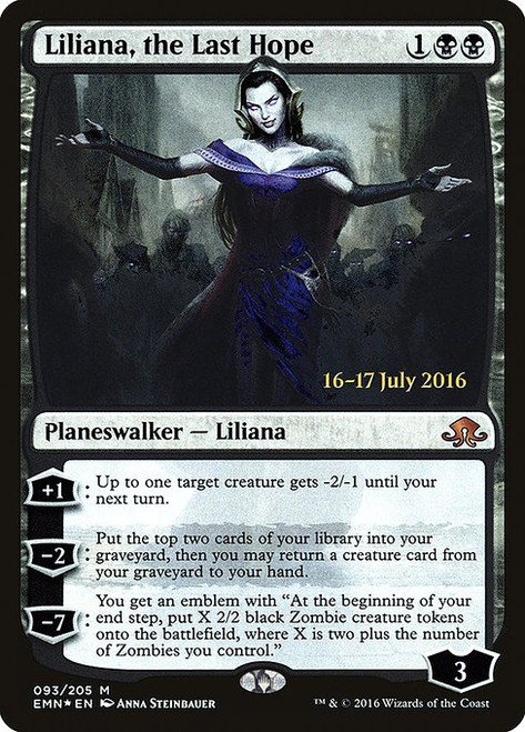 Liliana, the Last Hope (PEMN) (Foil) (#93s)