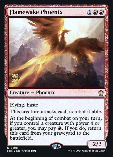 Flamewake Phoenix (PFDN) (Foil) (#198s)
