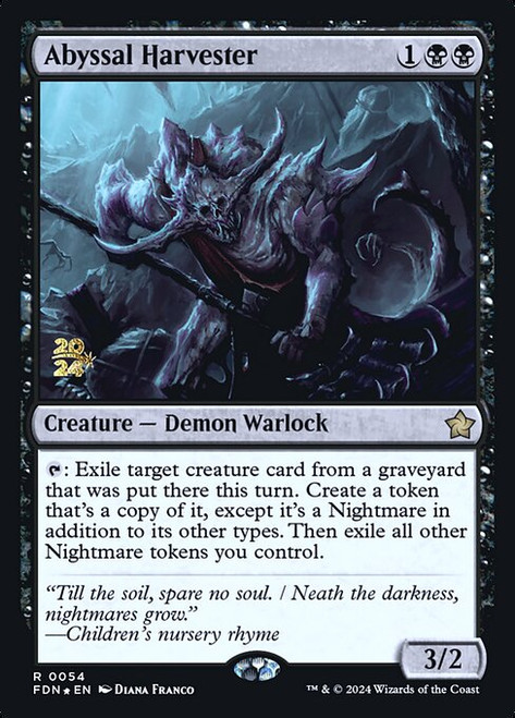 Abyssal Harvester (PFDN) (Foil) (#54s)