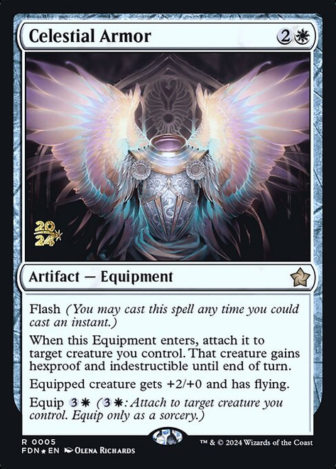 Celestial Armor (PFDN) (Foil) (#5s)