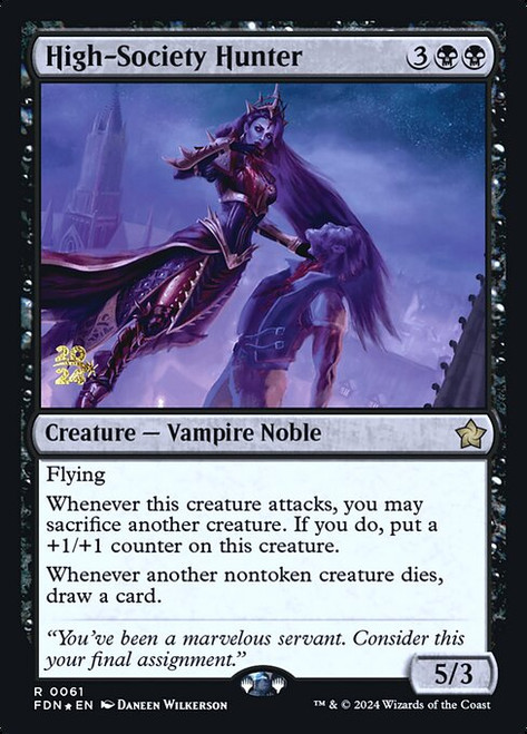 High-Society Hunter (PFDN) (Foil) (#61s)