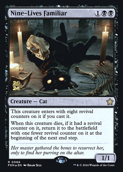 Nine-Lives Familiar (PFDN) (Foil) (#66s)