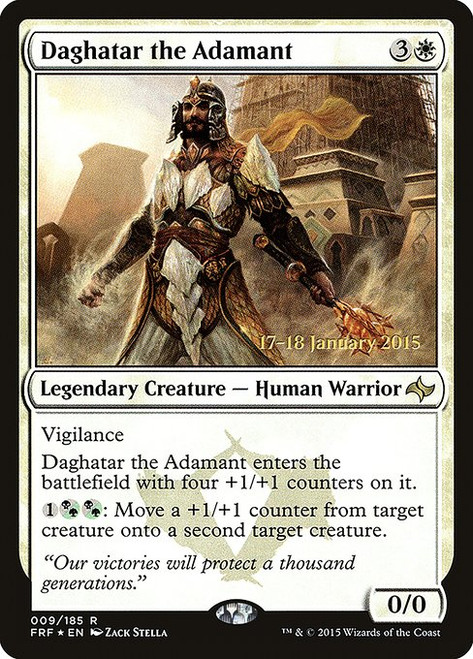 Daghatar the Adamant (PFRF) (Foil) (#9s)