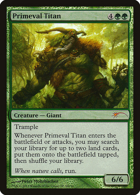 Primeval Titan (PGPX) (Foil) (#2013a)