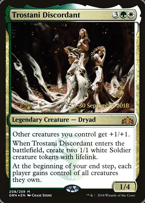 Trostani Discordant (PGRN) (Foil) (#208s)