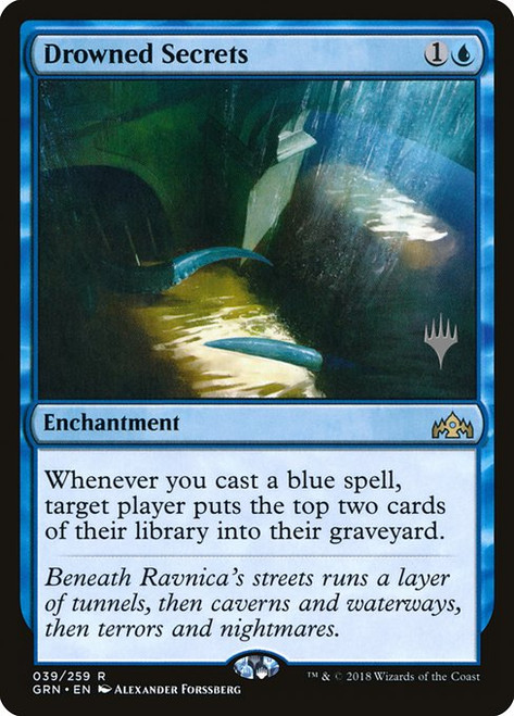 Drowned Secrets (PGRN) (Foil) (#39p)