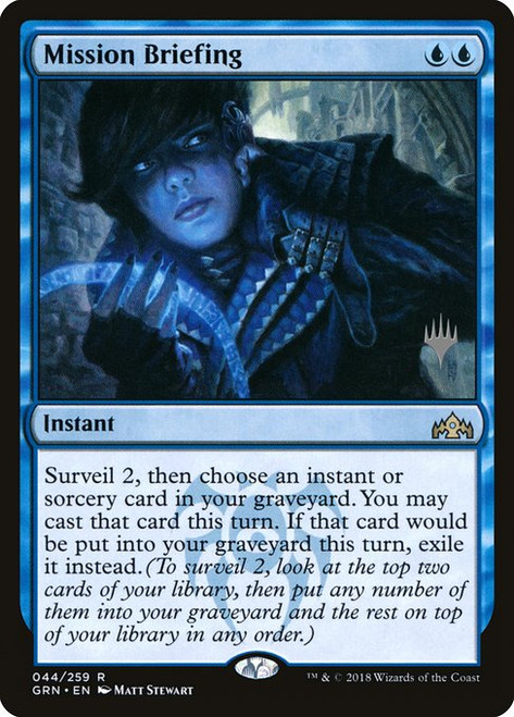 Mission Briefing (PGRN) (Foil) (#44p)