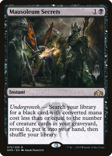 Mausoleum Secrets (PGRN) (Foil) (#75p)