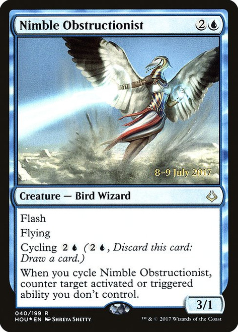 Nimble Obstructionist (PHOU) (Foil) (#40s)